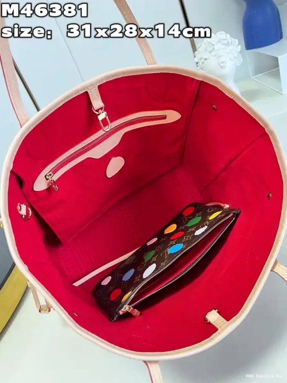 AAA Replica Ru LOUIS x MM NEVERFULL VUITTON YK 0522